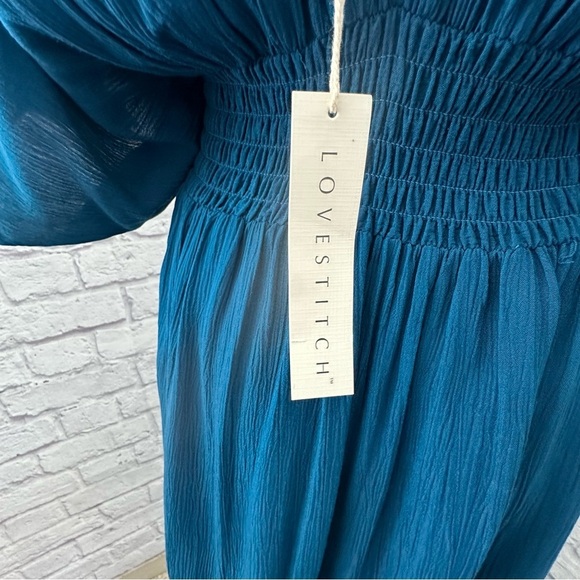 Lovestich summer maxi blue dress new - Picture 10 of 14